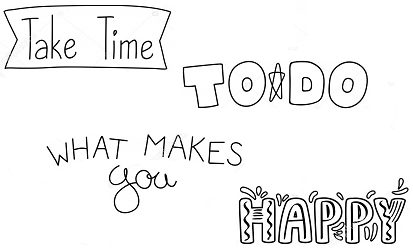 Take time to do what makes you happy